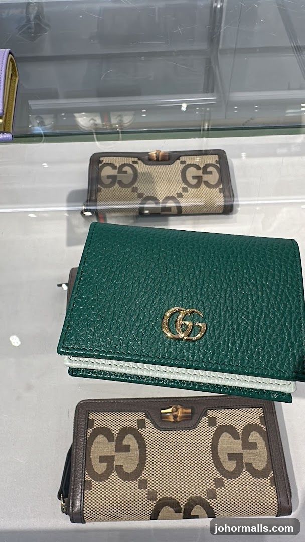 Wallets on Display