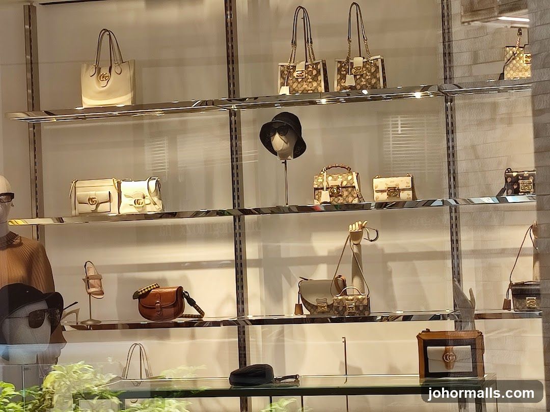 Luxury Handbags Display