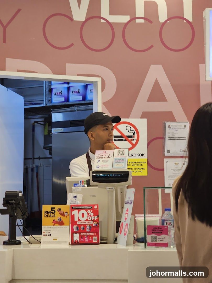 Ice Cream Shop Counter