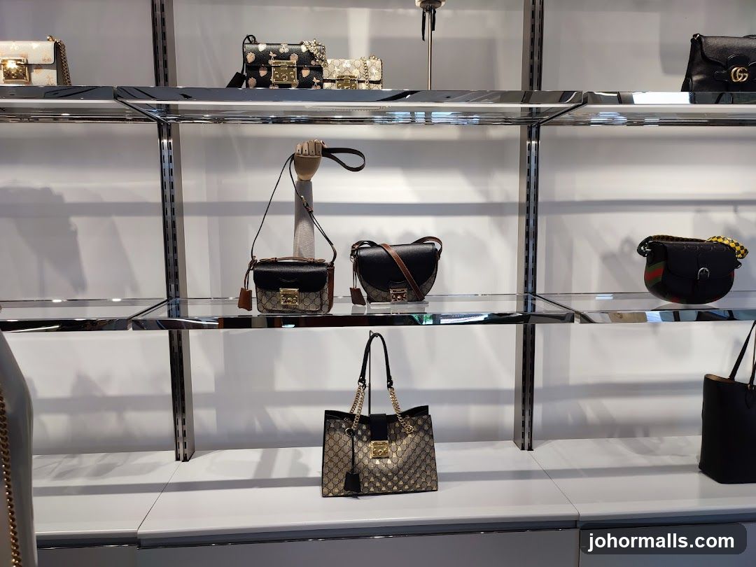 Handbags on Display