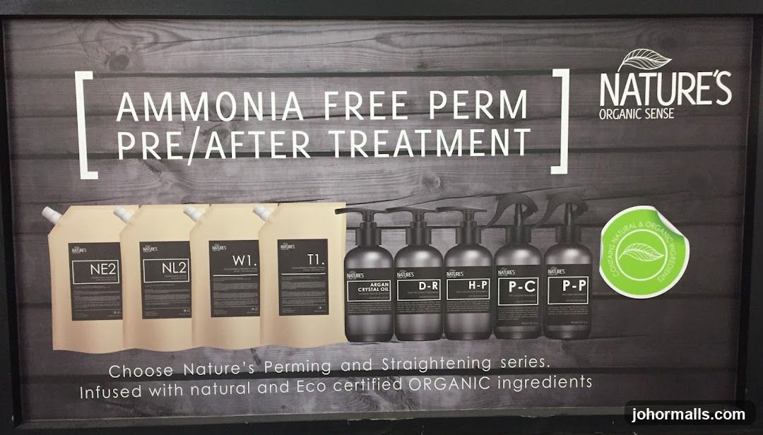 Nature's Organic Sense Perming and Straightening Products