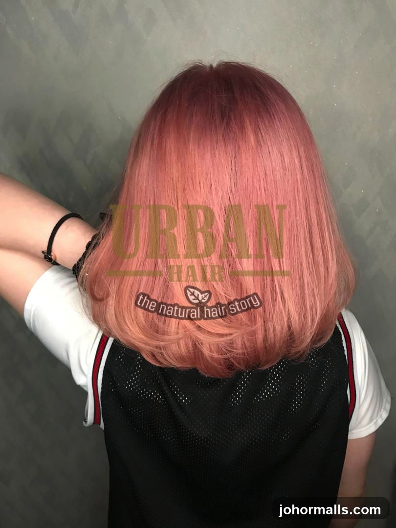 Woman with Pink Hair