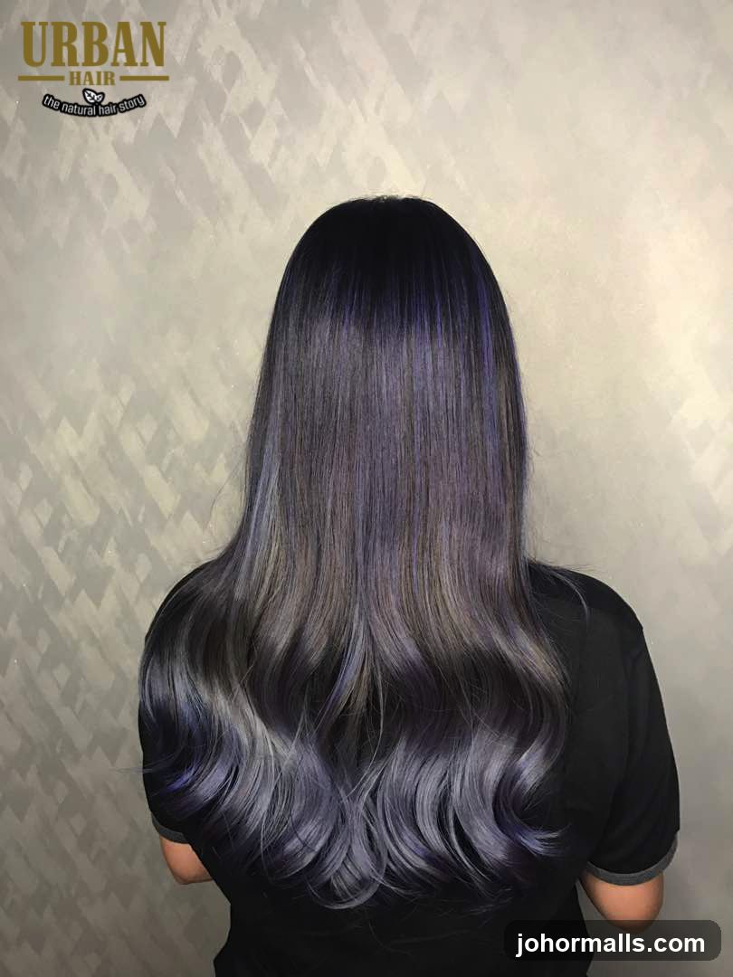 Woman with Ombre Hair