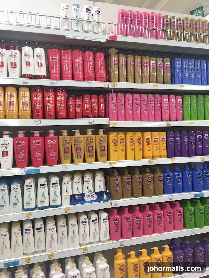 Shampoo and Conditioner Display