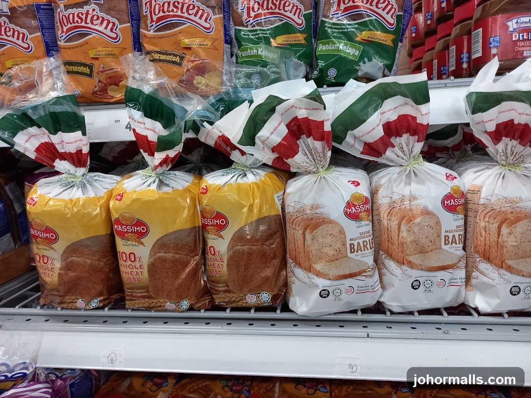 Loaves of Bread on a Shelf