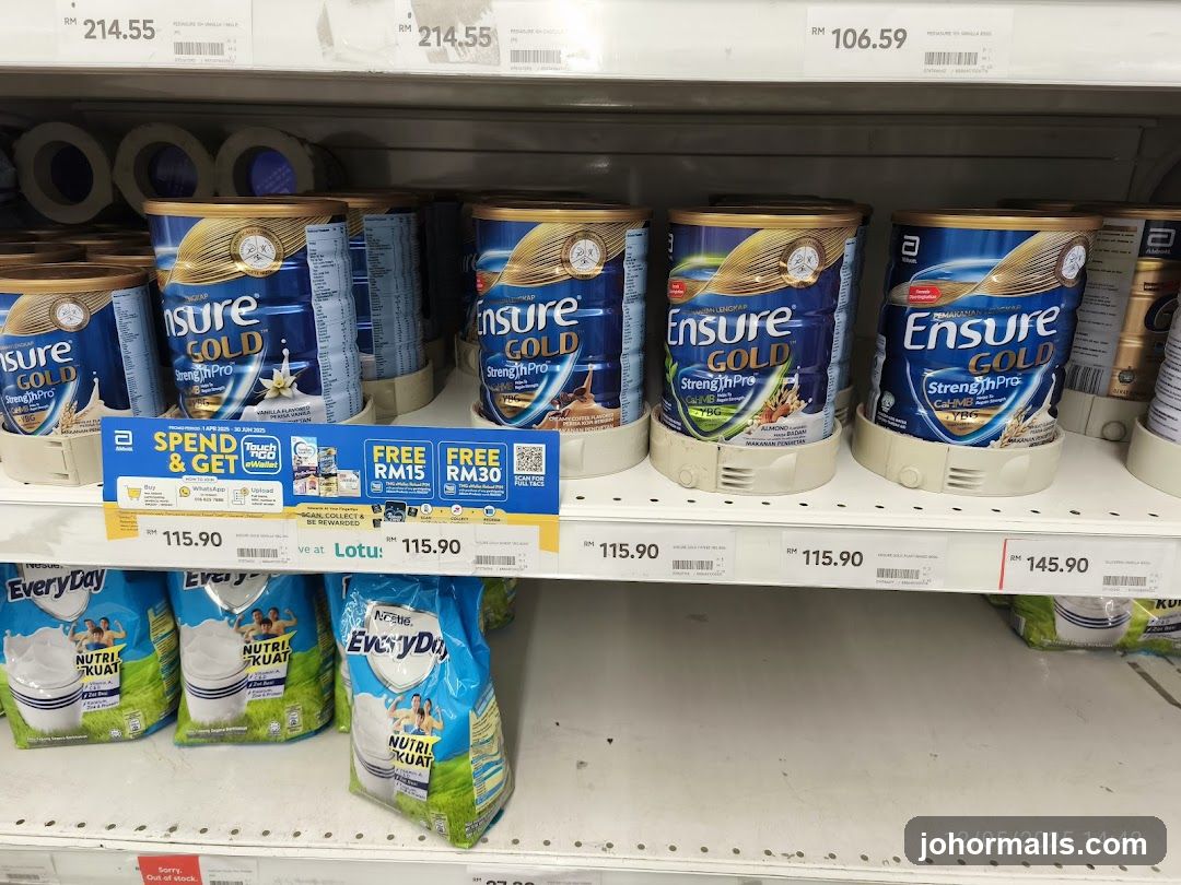 Ensure Gold and Nestle Everyday Products