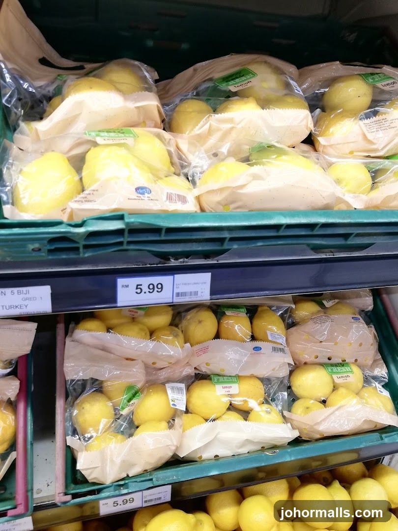 Lemons on Display