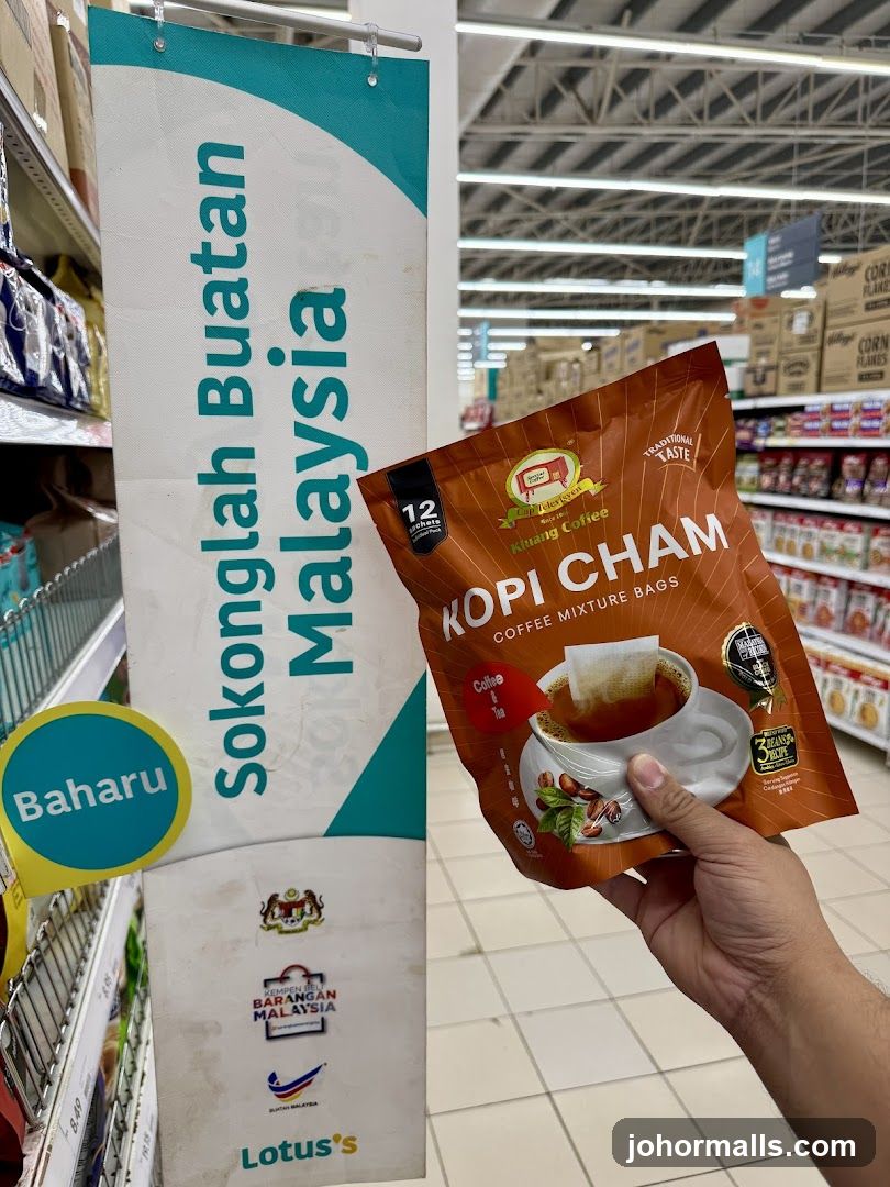 Kopi Cham Coffee Mixture Bags