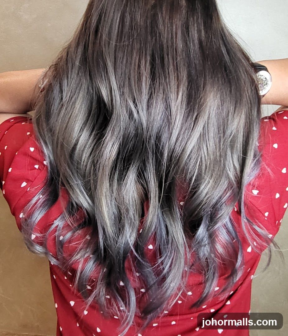 Wavy Ash Blonde Hair
