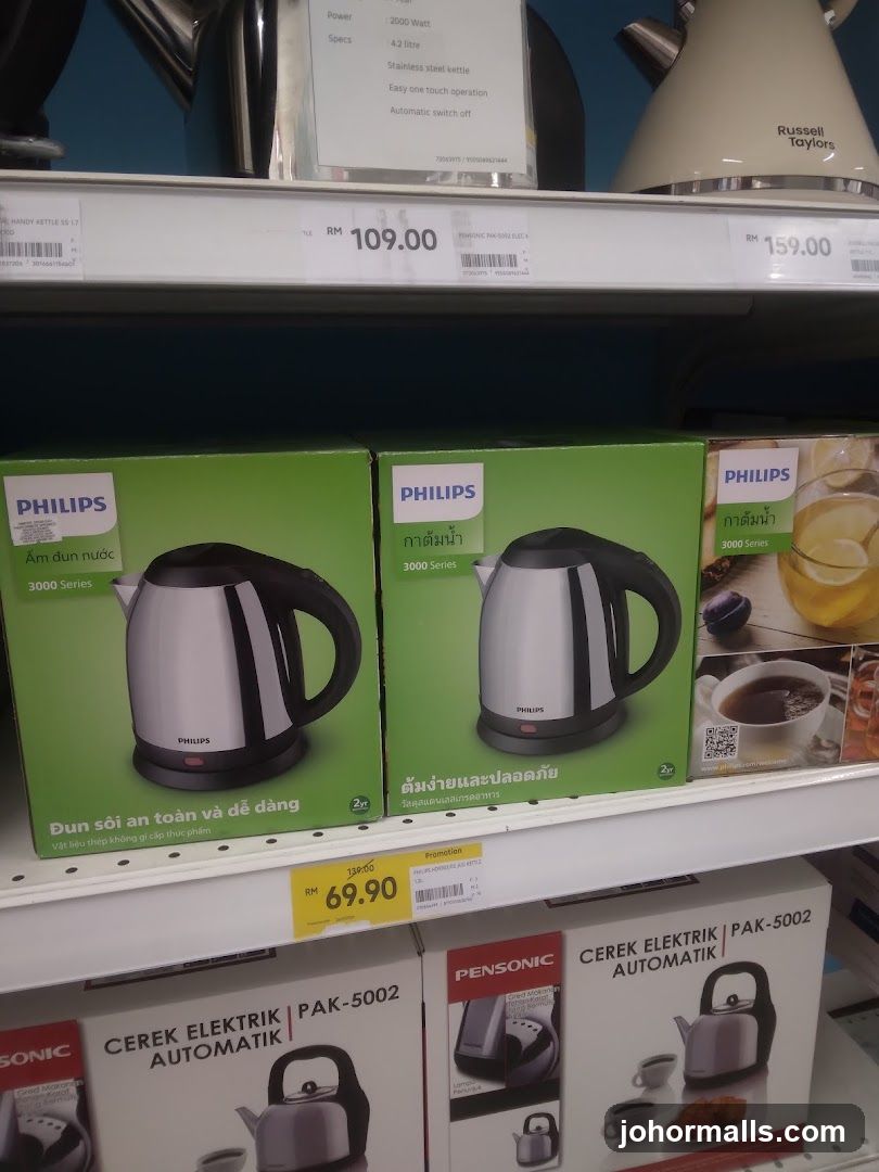 Kettles on Display