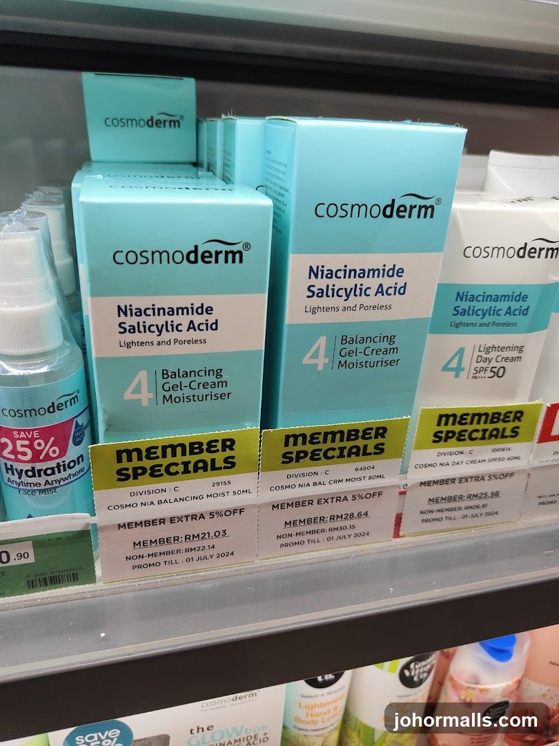 Cosmoderm Niacinamide Salicylic Acid Products