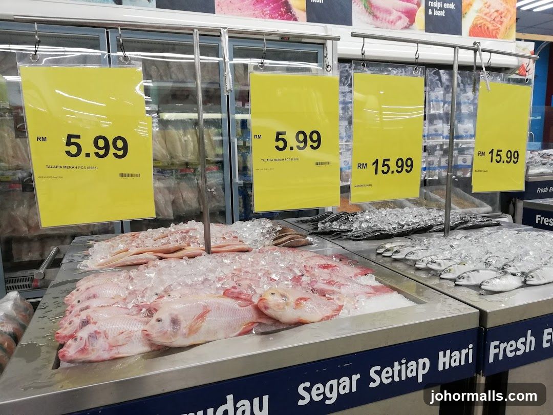 Fresh Fish Display