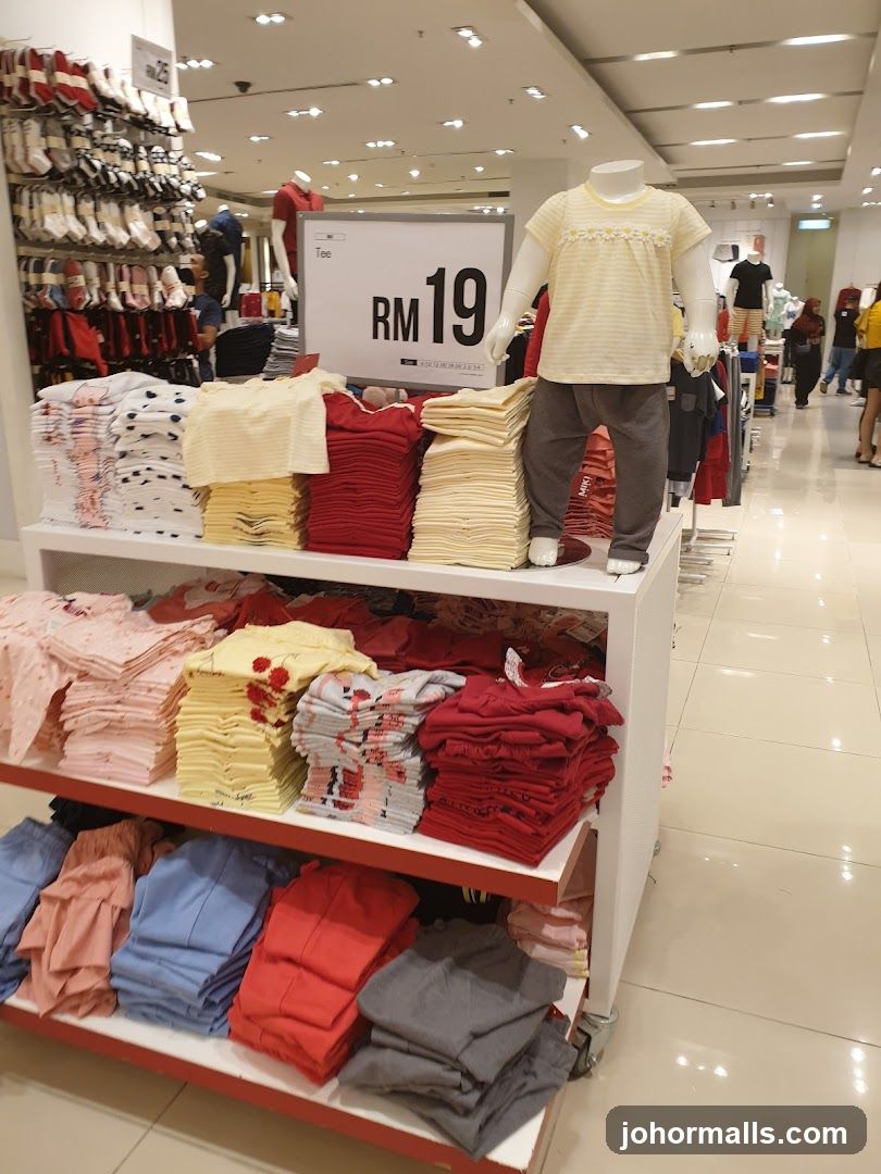 Children's Clothing Display