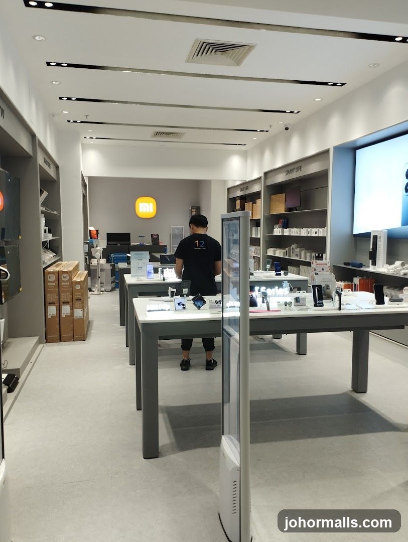 Electronics Store Interior