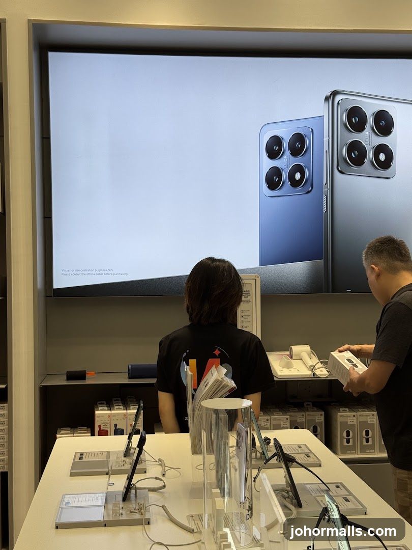 Electronics Store Display