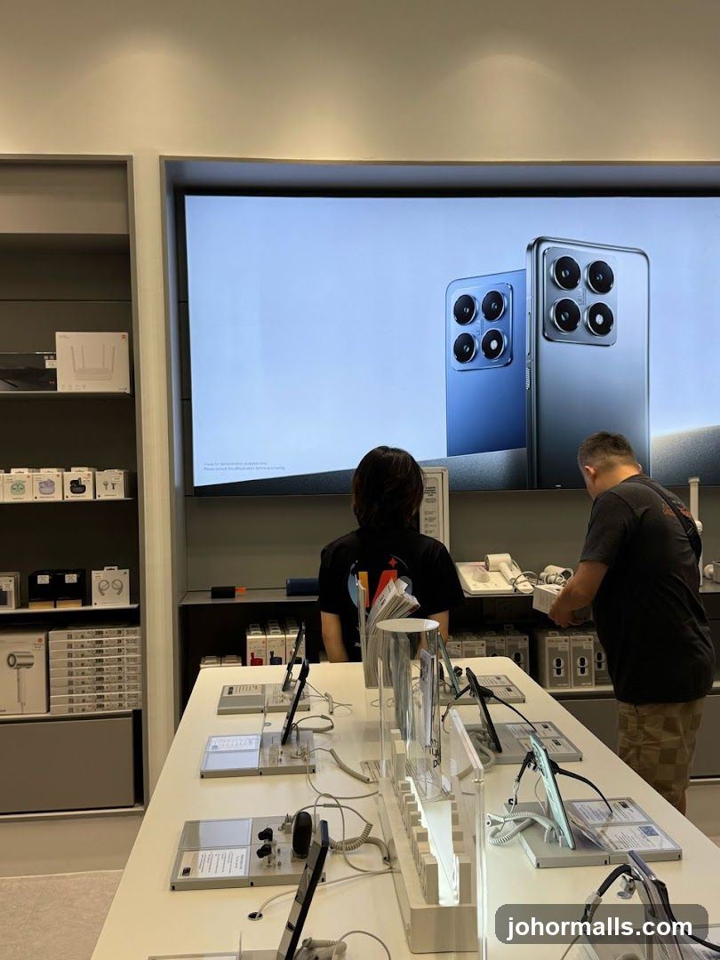 Electronics Store Display