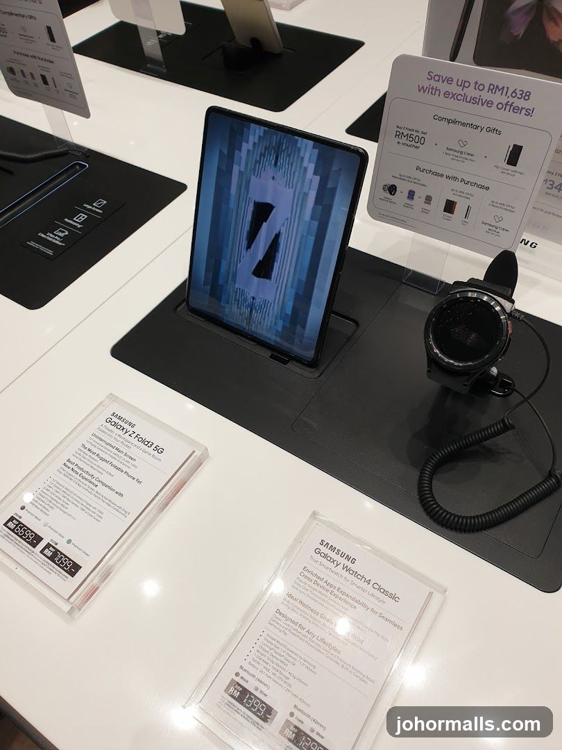 Samsung Product Display