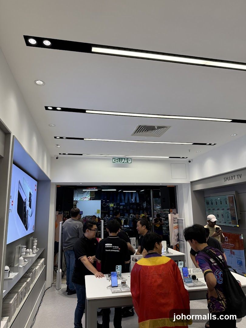 Electronics Store Interior