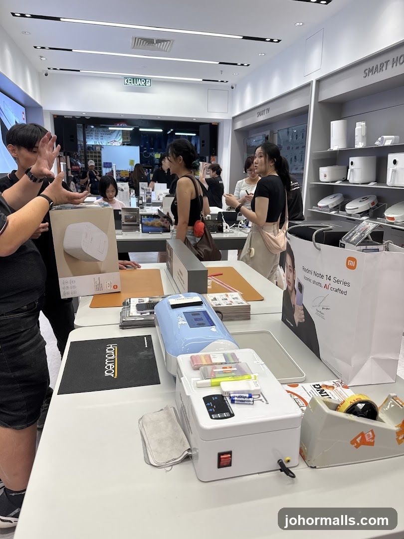 Electronics Store Display