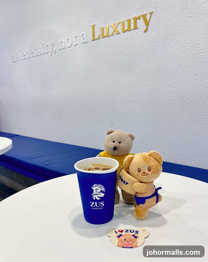 Coffee cup with teddy bears
