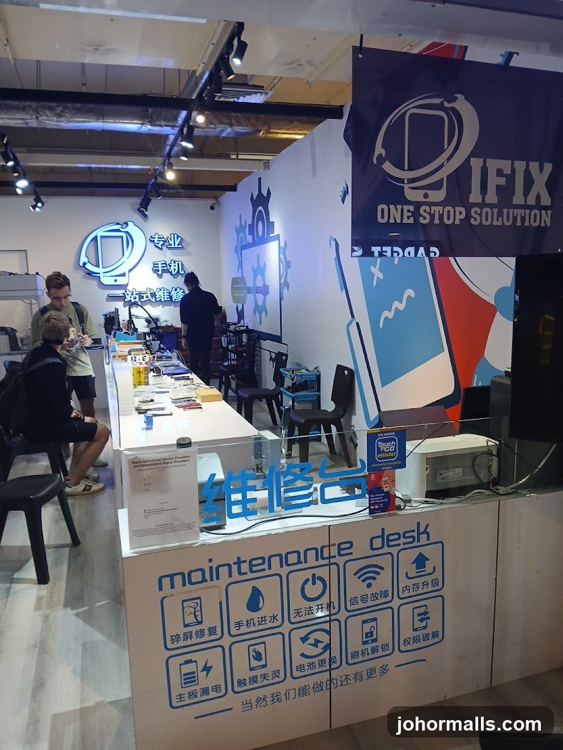 Phone Repair Service Desk