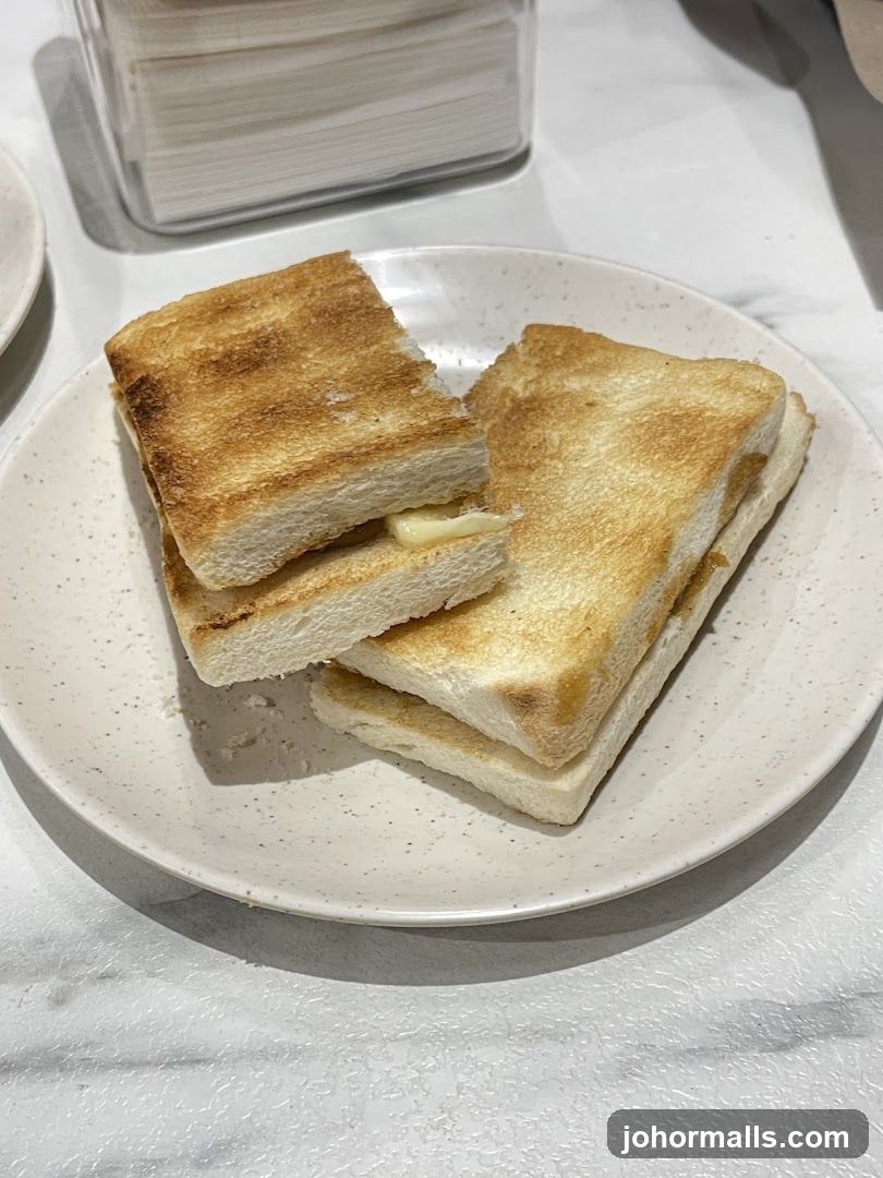 Toast with Butter and Jam