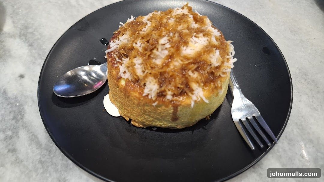 Dessert with Coconut and Caramel