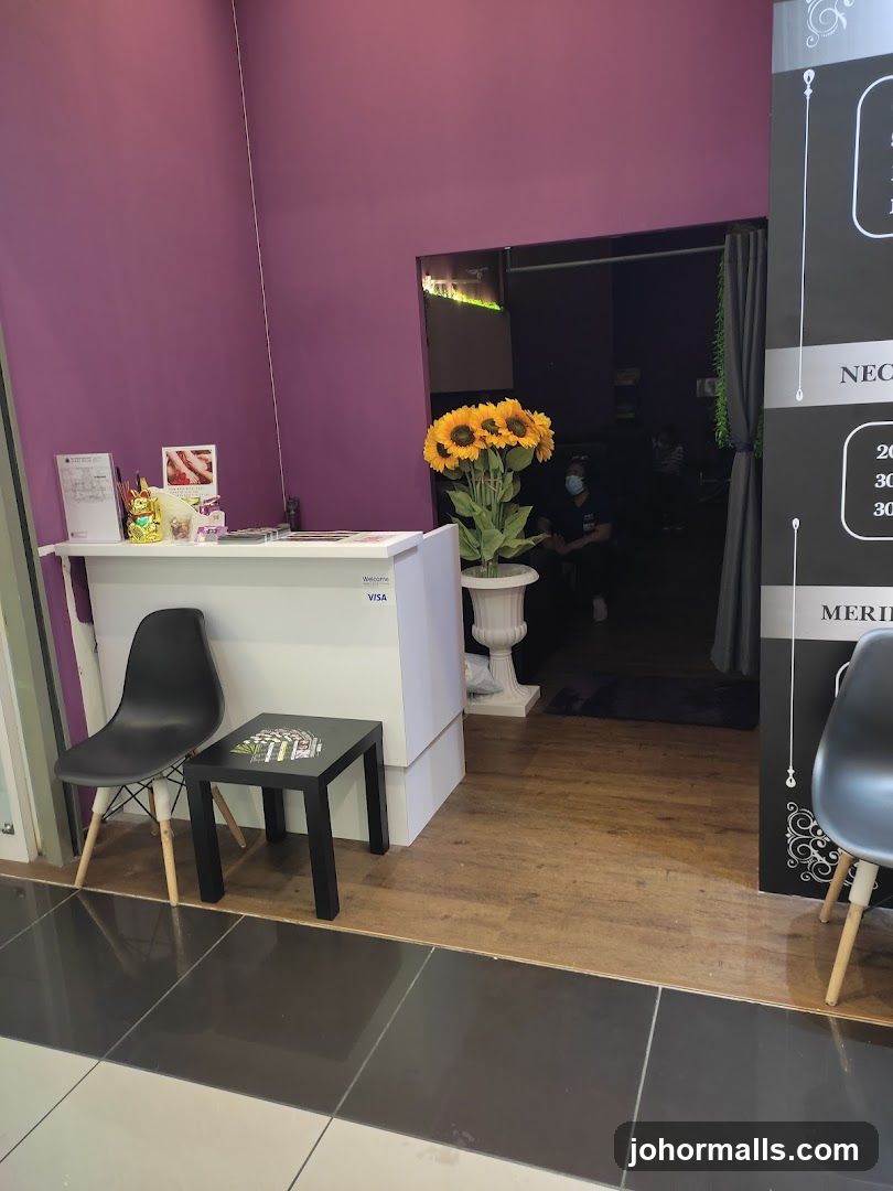 Reception Area with Sunflowers