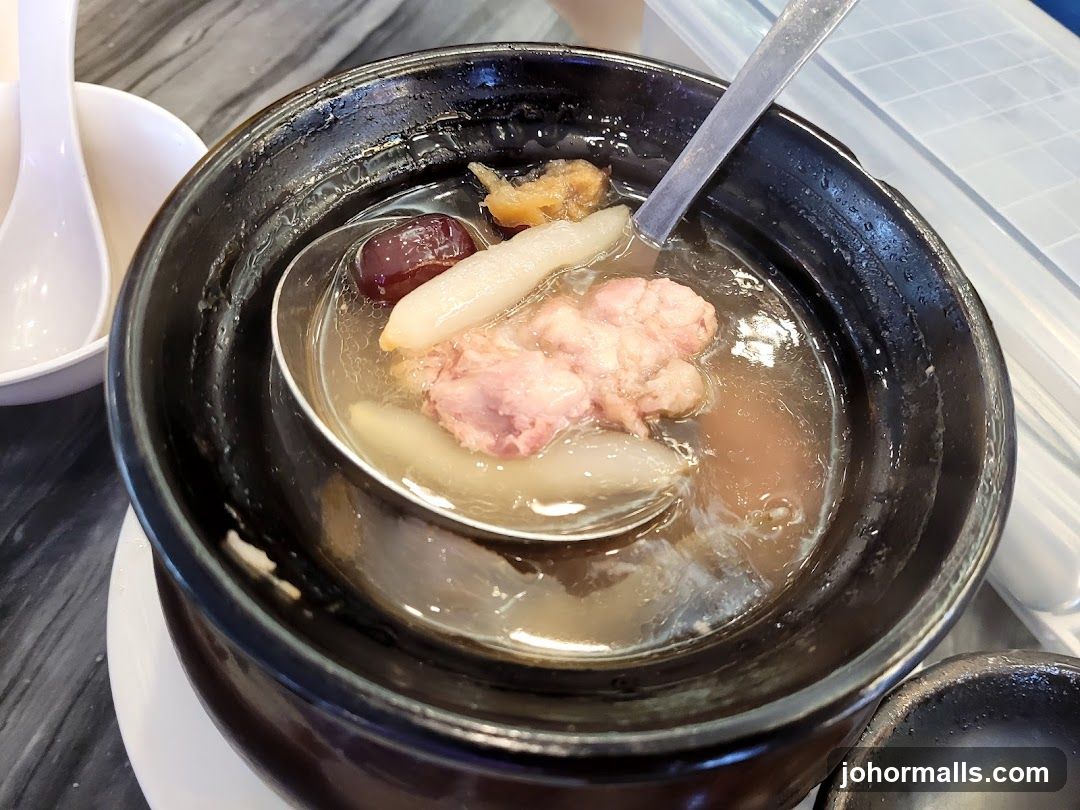 Chicken Soup with Ingredients