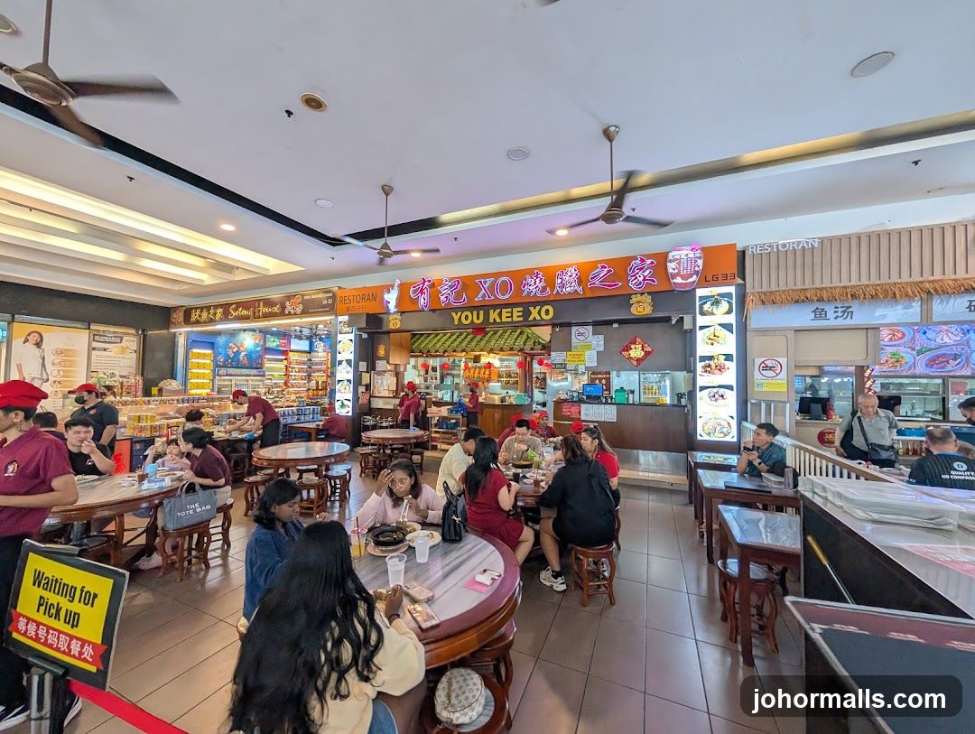 Busy Food Court