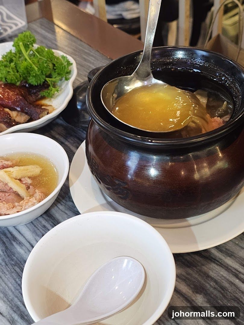 Soup and Roasted Meat