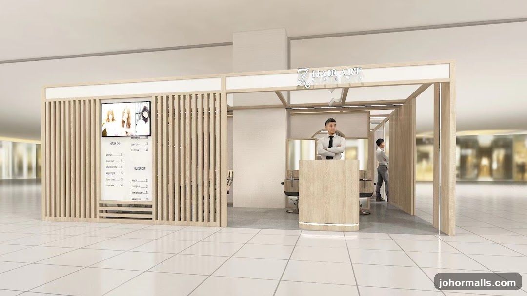 Hair Salon Booth