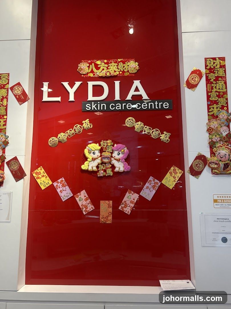Lydia Skin Care Centre Decoration
