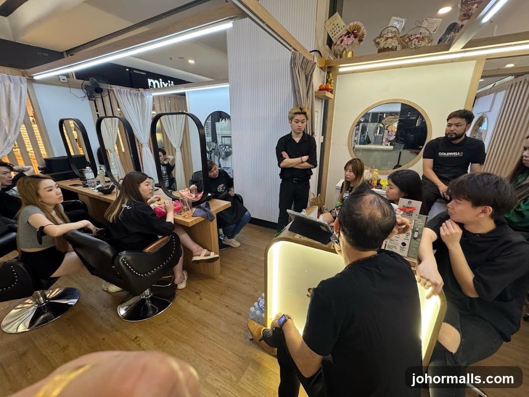 Hair Salon Training Session