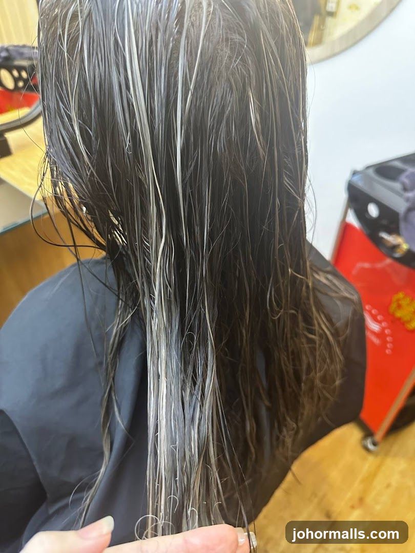 Hair Dye Application