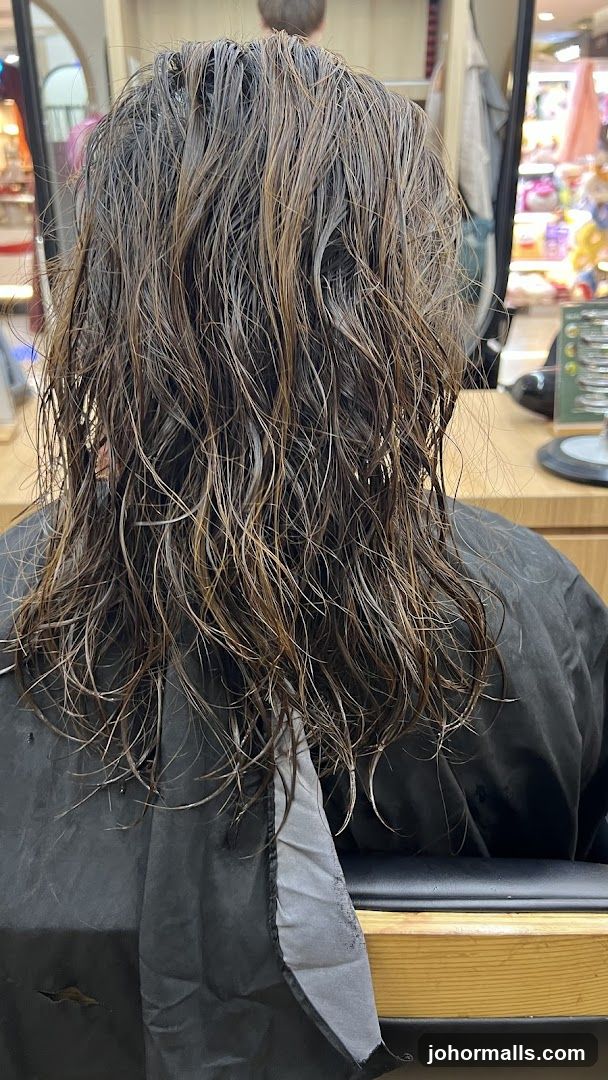 Wet Hair in Salon
