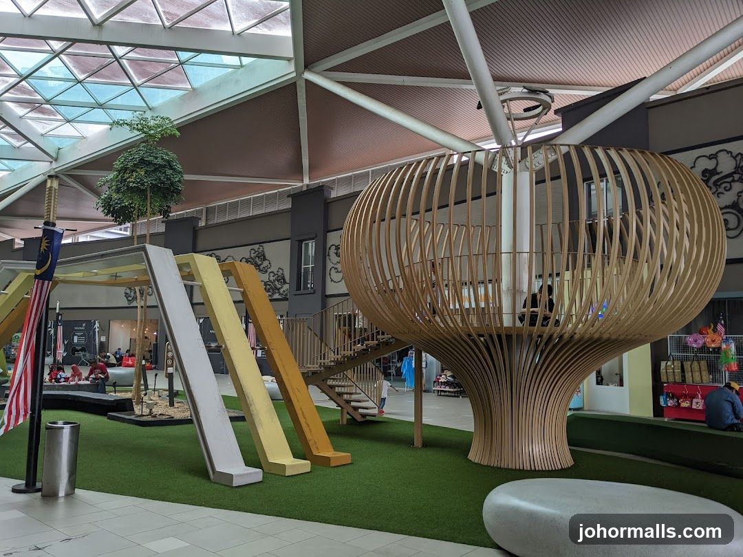 Indoor Playground with Unique Play Structure
