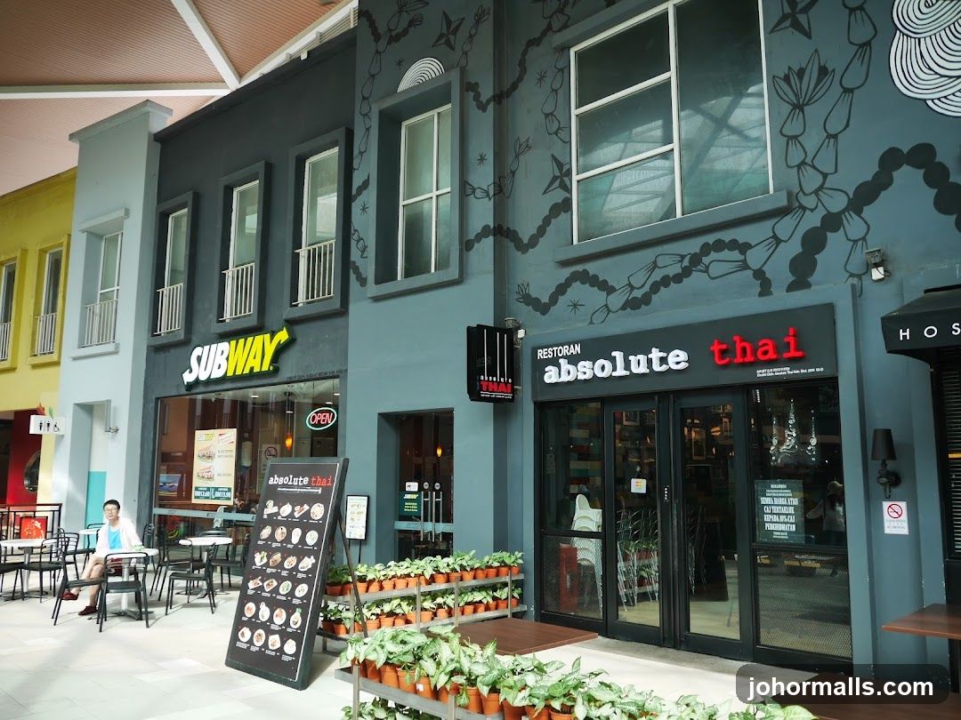 Subway and Absolute Thai Restaurants