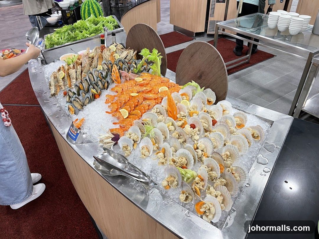 Seafood Buffet Display