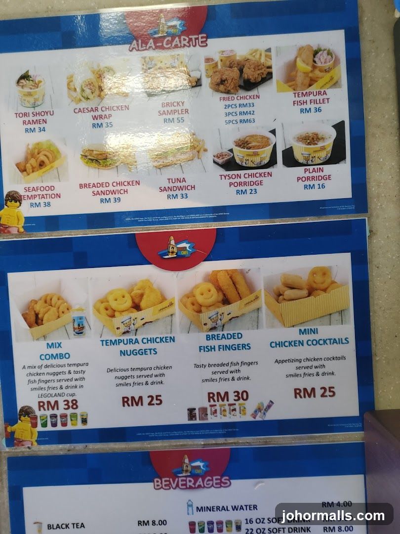 Ala-Carte Menu