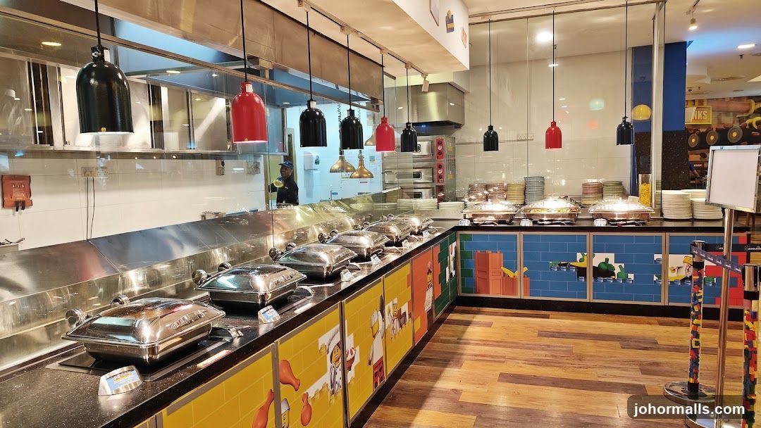 Buffet Food Service Area