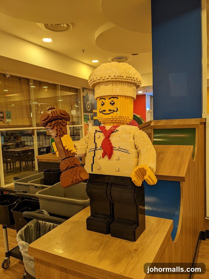 Lego Chef Statue