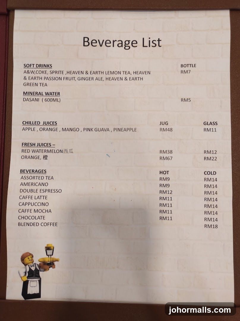 Beverage List