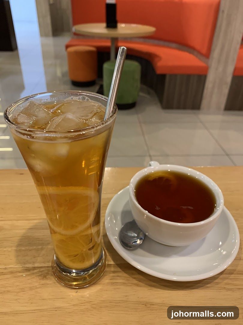 Iced Tea and Hot Tea