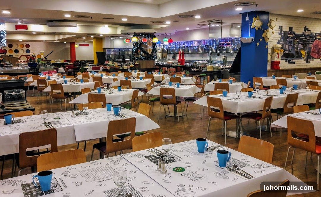 Buffet Restaurant Dining Area