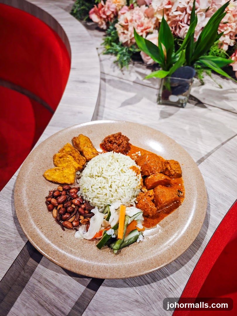 Nasi Lemak Dish