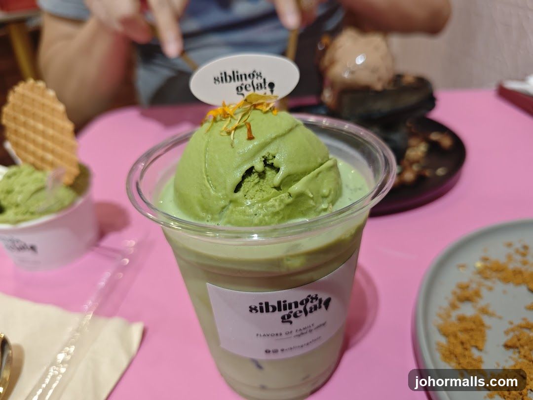 Matcha Ice Cream Drink