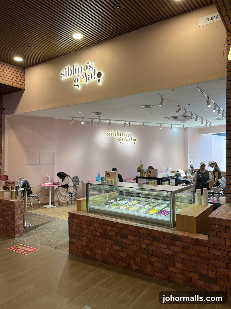 Gelato Shop Interior