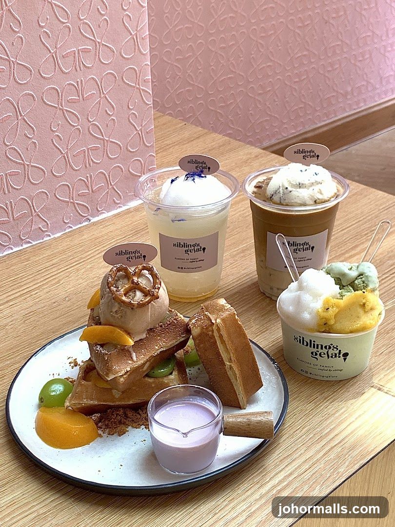 Dessert Platter and Drinks