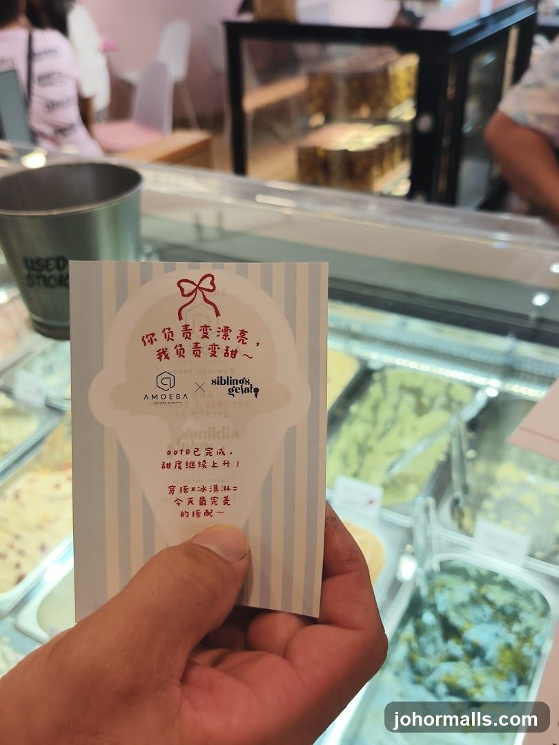 Ice Cream Shop Card